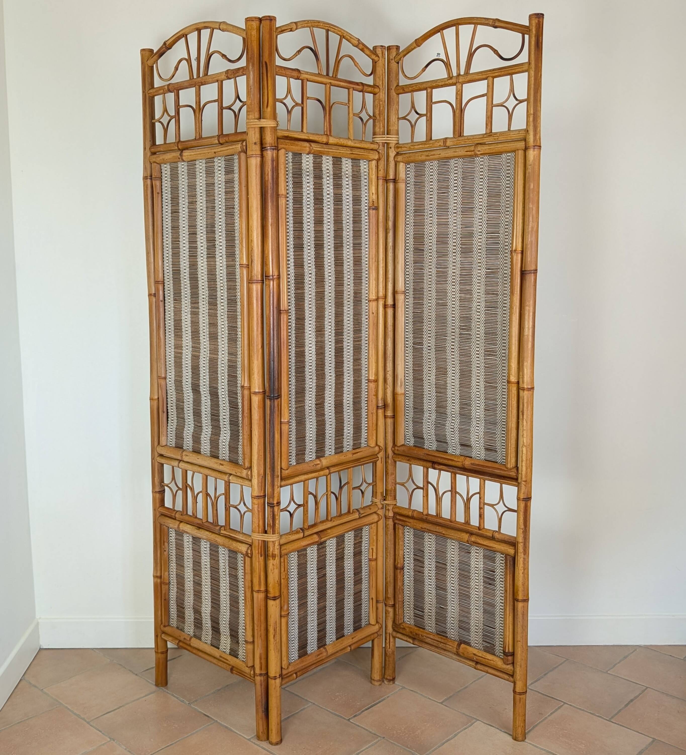 Bamboo screen