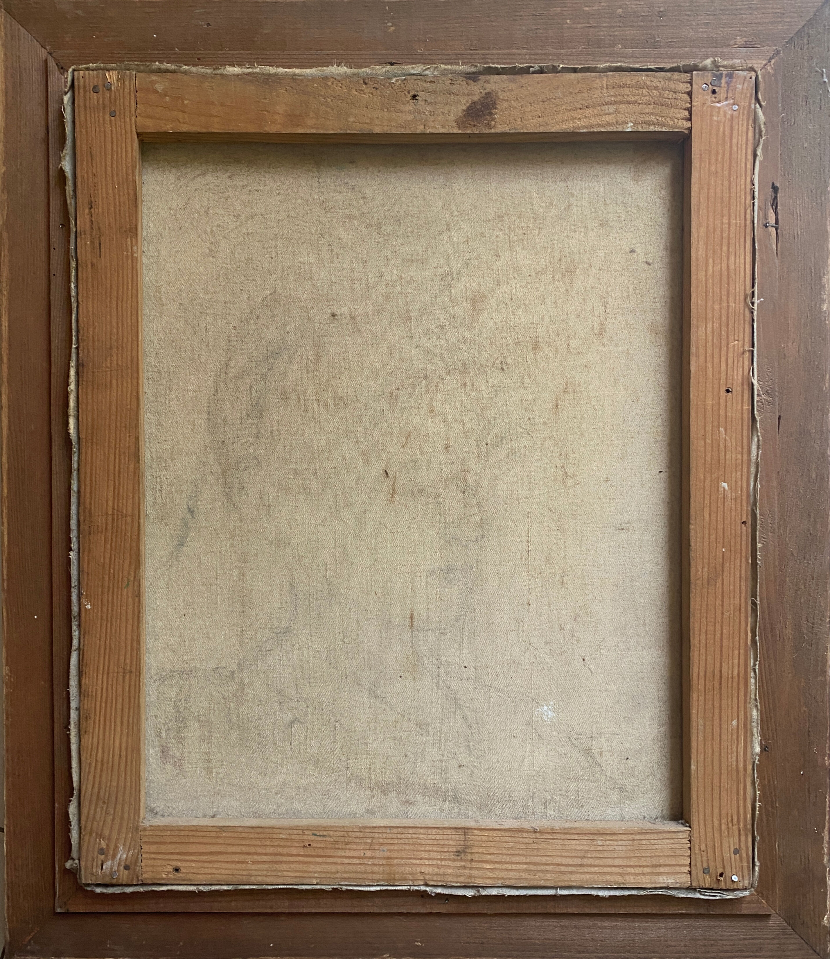 Painting "Bouquet of roses in vase" HST signed (to decipher)