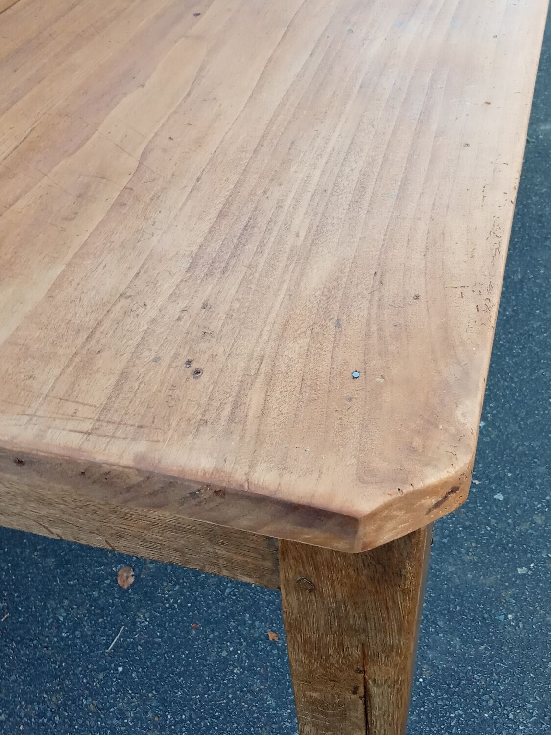Farmhouse table early XXth 200 cm