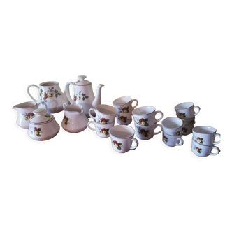 Coffee or tea service 19 pieces vintage