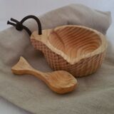 Kuksa cup and teaspoon