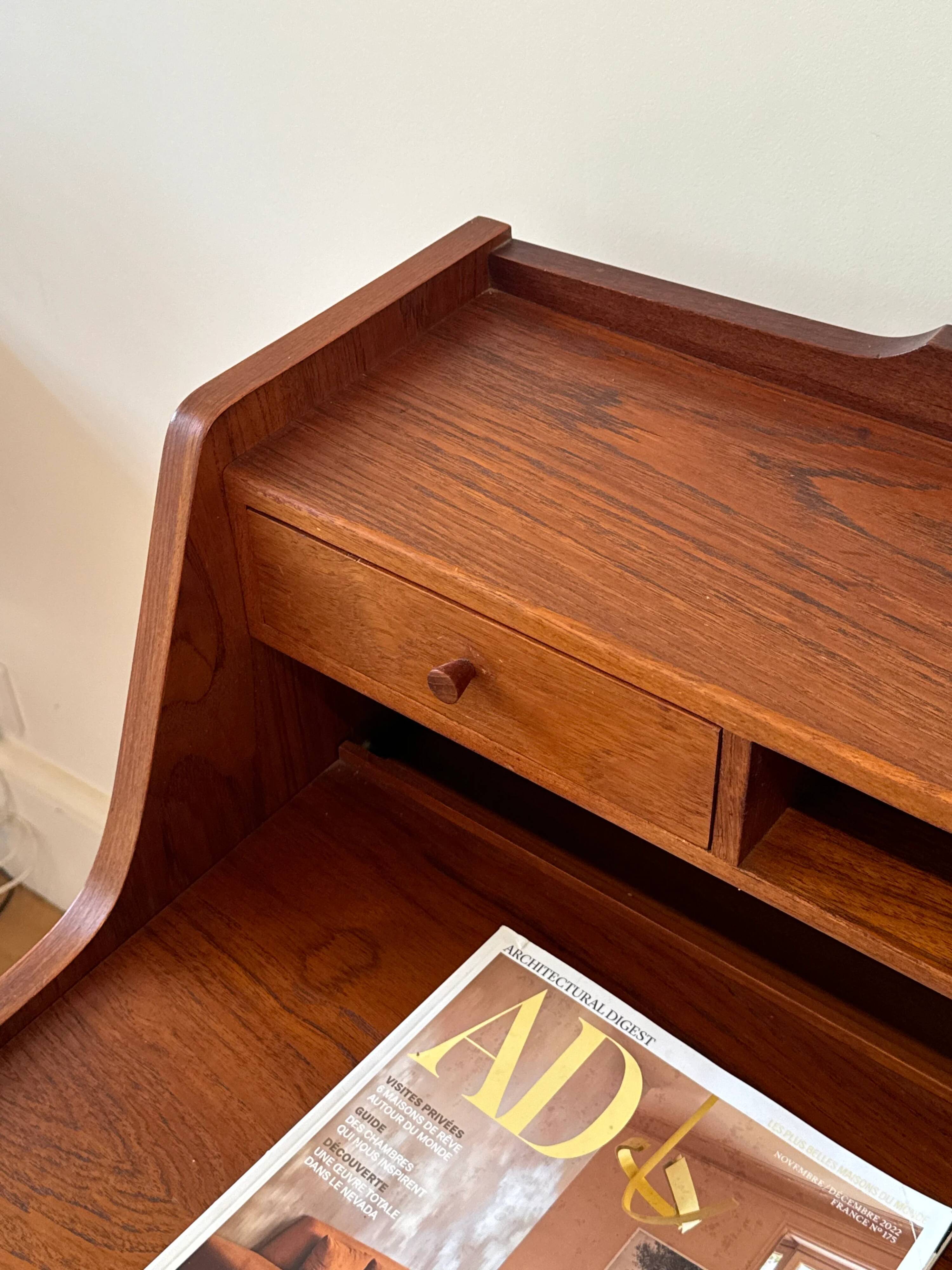 Vintage Scandinavian secretary "Oscar"