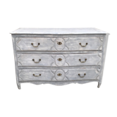 Commode peinte provençale du 18ème siècle
