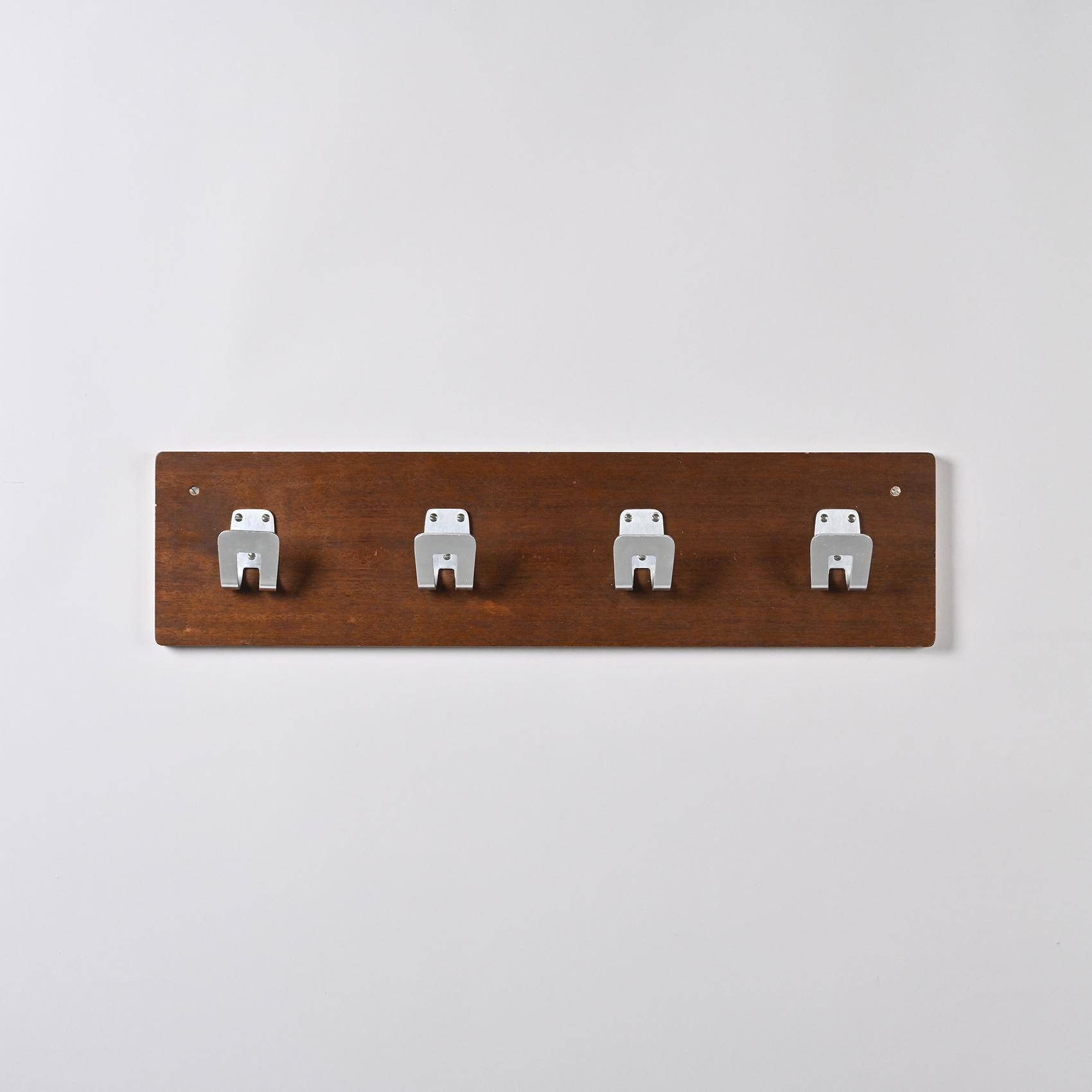Pierre Guariche coat racks for the La Plagne ski resort, circa 1968
