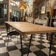Table repas parquet de Versailles chêne massif