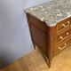 Louis XVI commode from the 19th century in walnut.