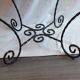 Iron table & earthenware from 1950/60