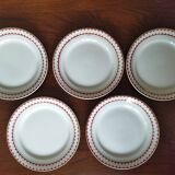 5 KG Lunéville flat plates, Madrigal model