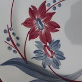 Vintage round plate from Gien model Jeannette 231110