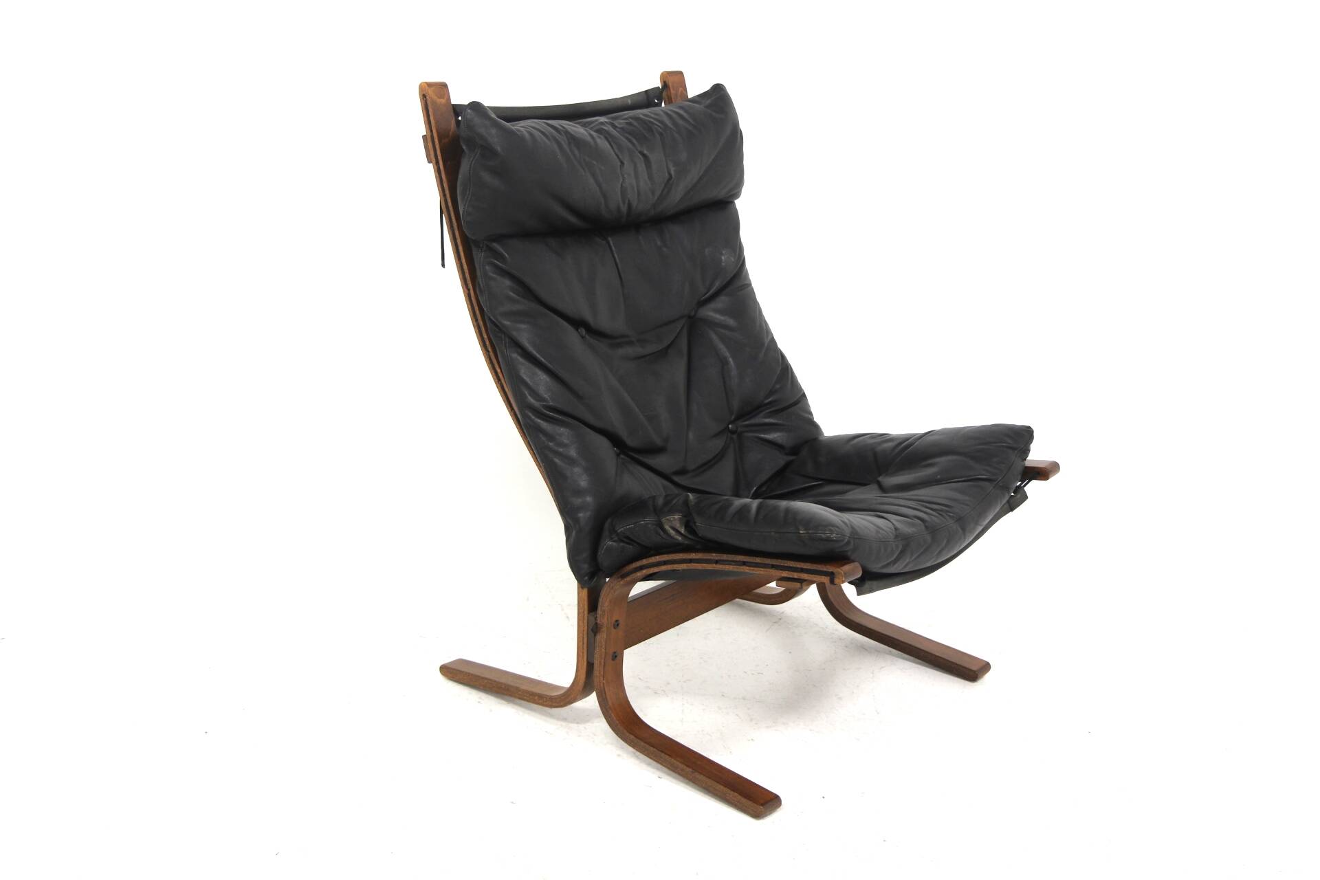 Siesta leather armchair, Ingmar Relling, Norway, 1960