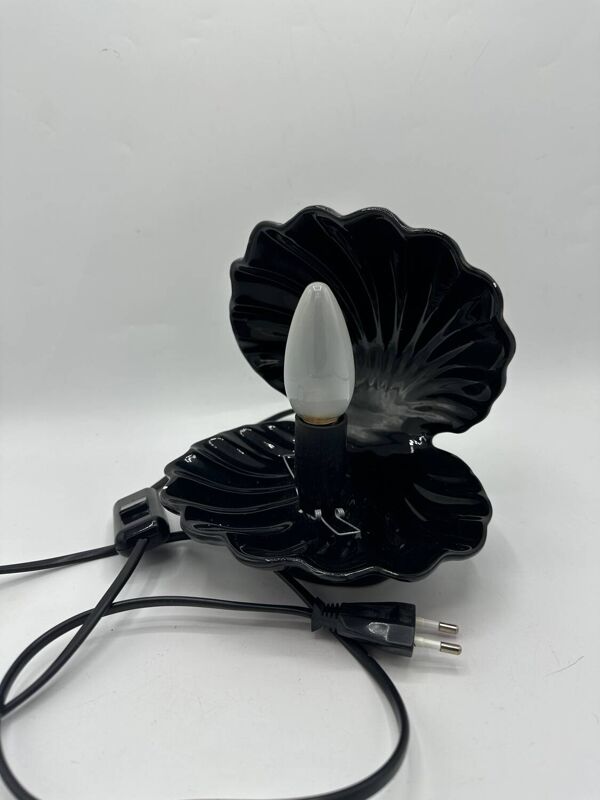 Lampe coquillage vintage