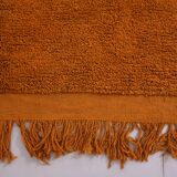 Rust Vintage Handmade Moroccan Rug 214 x 244 cm - Old Berber Rug -