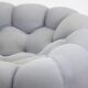 Roche Bobois Bubble 2 Cuved 3/4-Seat Sofa by Sacha Lakic (Light Grey)