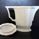 Art Deco ensemble of Czech coffee pot and sugar bowl.