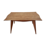 Coffee table with compass feet