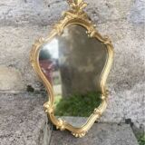 Louis XV style gilded mirror