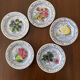 Set de 5 assiettes Gien pour le dessert