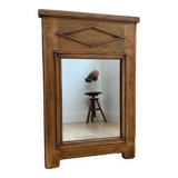 Vintage solid wood mirror