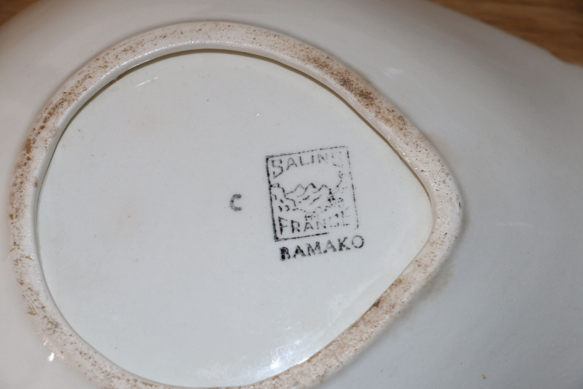 Set of Salins earthenware dishes