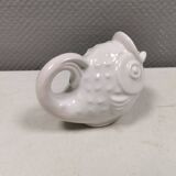 Nice little fish jug/vase, designed by Danish Michael Andersen Bornholm