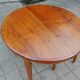 Napoleon III table in fine walnut from the late 19th century.