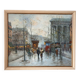 Place de la Madeleine, Paris, oil on canvas signed A Richmond