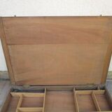 Large old wooden painter's case