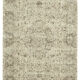 Handwoven vintage anatolian beige carpet 198 cm x 316 cm