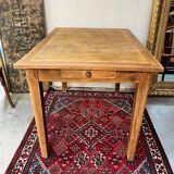 Old oak table with drawers