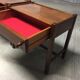 Table de chevet scandinave 1960 bout canapé scandinave vintage