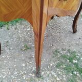 Commode ancienne style Louis XVI, plateau en marbre