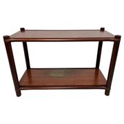 Mid-century modern bamboo side table by Gervasoni
