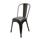TOLIX chair in black metal by Xavier Pauchard