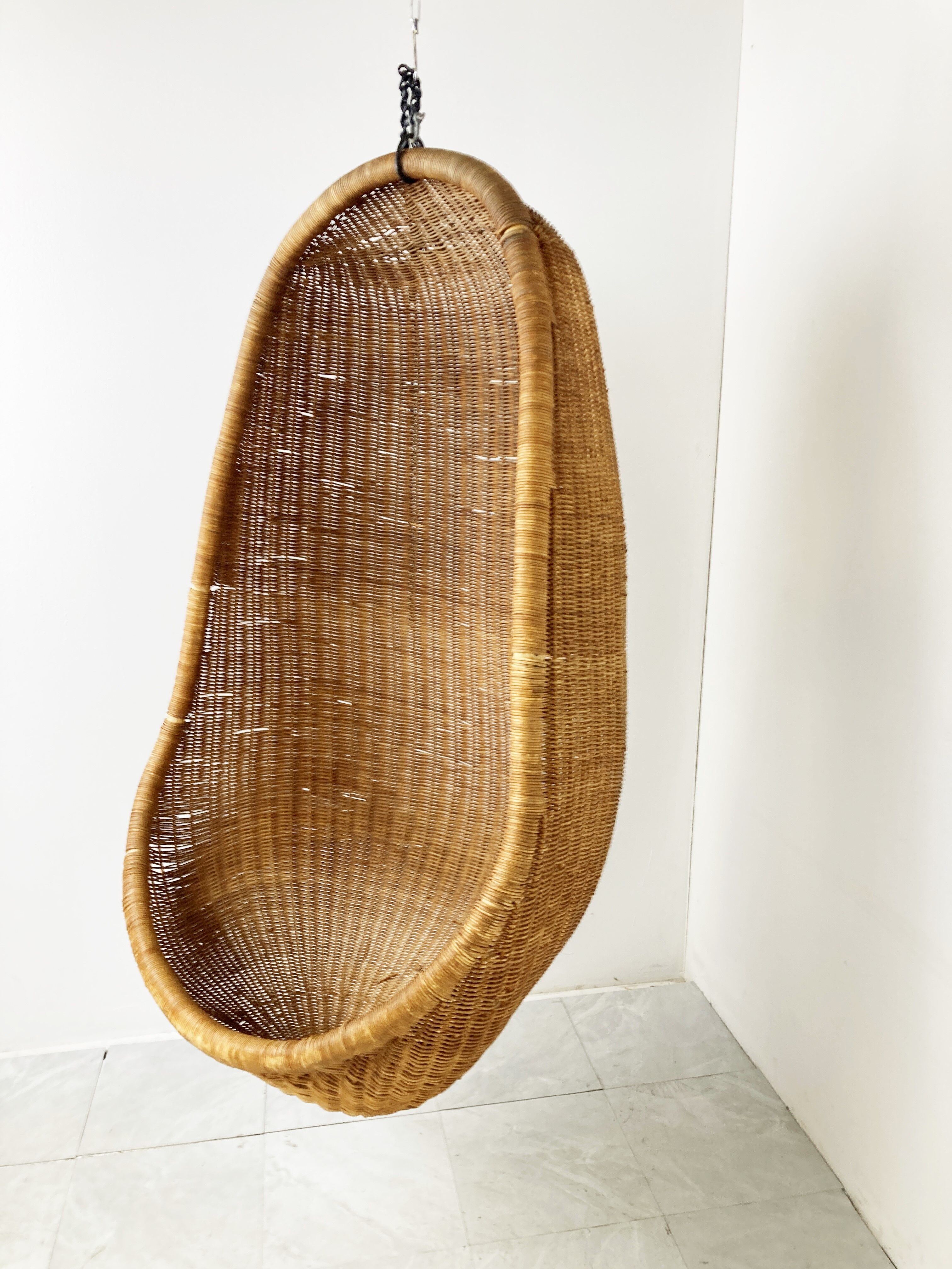 Hanging egg chair Nanna Ditzel 1960s