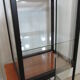 Antique all-sided showcase