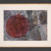 Vol vers le soleil techniques mixtes sur papier 108 x 83 cm