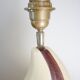 Large table lamp, Louis Drimmer, 70s/80s design, free-form ceramic