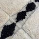 Tapis Mrirt noir et blanc 210×290 cm
