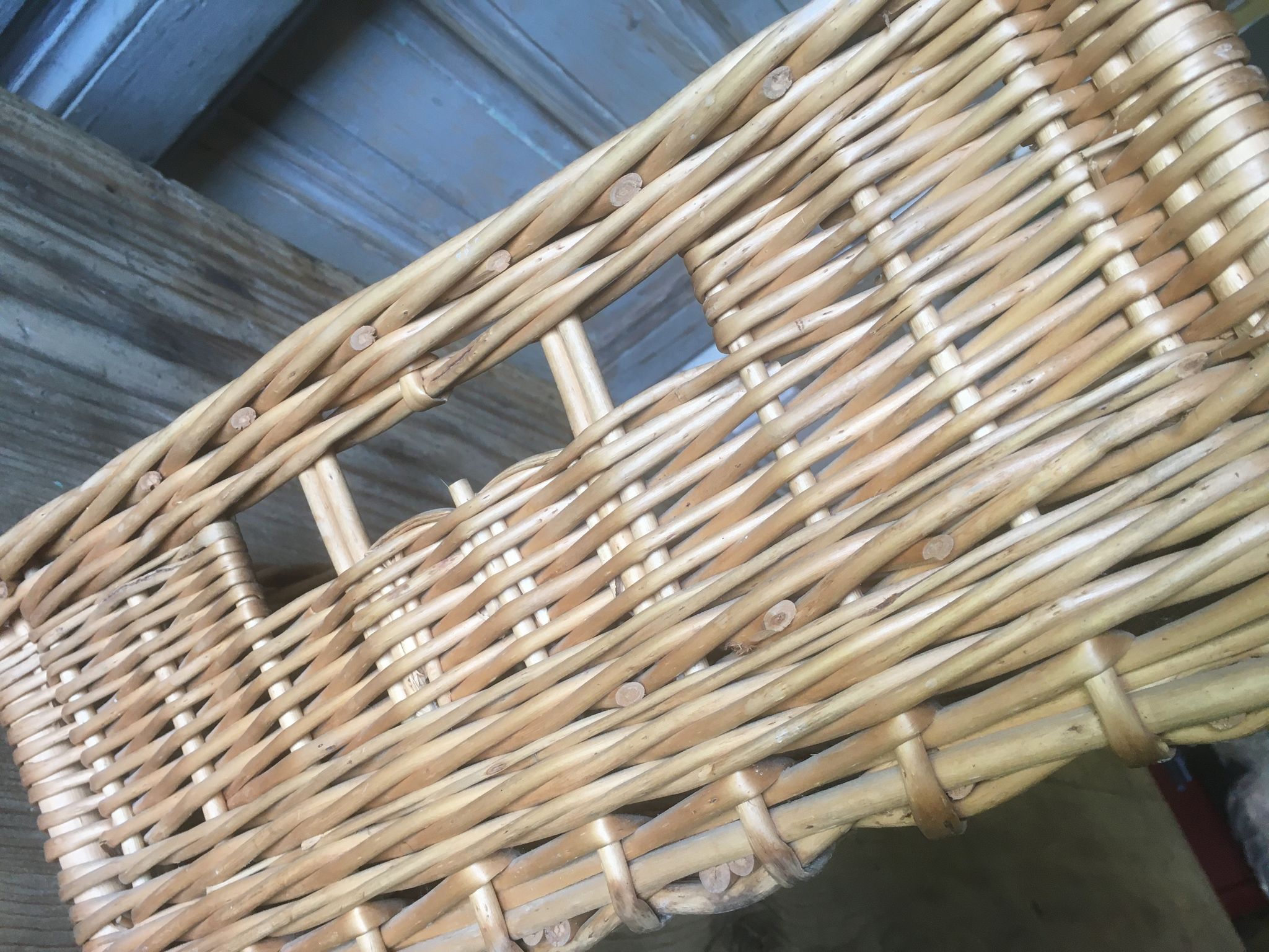 Panière de boulanger en osier