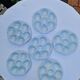 Set of 6 shell plates