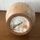 Faience vase signed Vallauris floral motifs