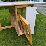 Ensemble 4 chaises style Aldo Jacober et table papillon