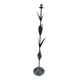 Metal floor lamp, foliage model