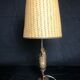 Vintage brass seahorse lamp