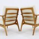 1970s Pair of Restored Armchairs by Drevotvar, Czechoslovakia