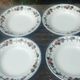 Set of eight ironstone soup plates from the Saint Amand earthenware factory