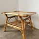 Rattan coffee table
