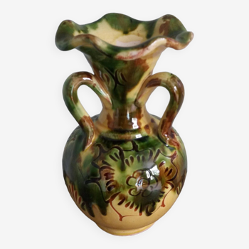 Safi Morocco ceramic vase