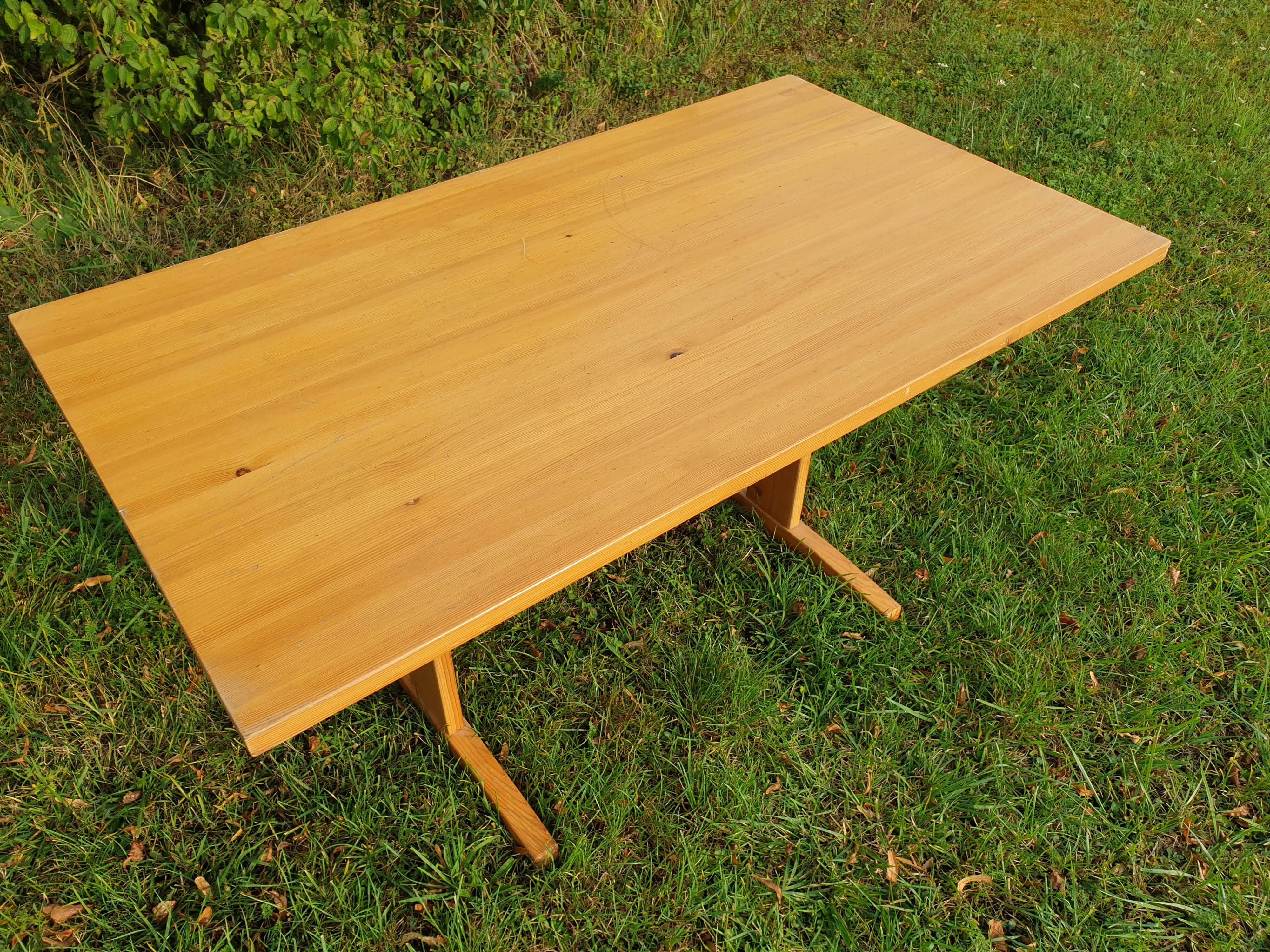 Mid-Century Scandinavian design oak table