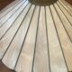 Suspension style Tiffany vintage, opal glass lampshade Ø45cm